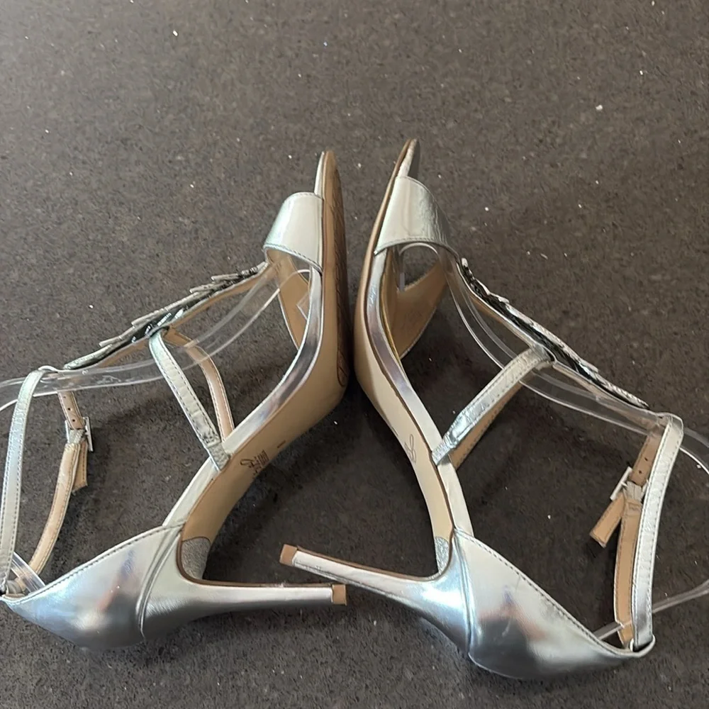 Jewel Badgley Mischka Kalama Heels 8
